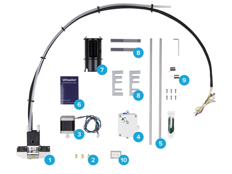 Ultimaker 2 extrusion upgrade kit - Whats in the box