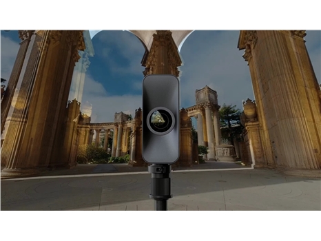 Matterport Pro3 3D scan outside