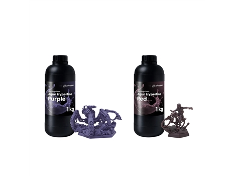 Phrozen 湖水超高精細樹脂系列與成品