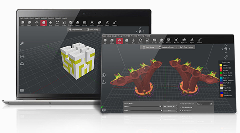 Raise3D E2 3D Printer ideaMaker 