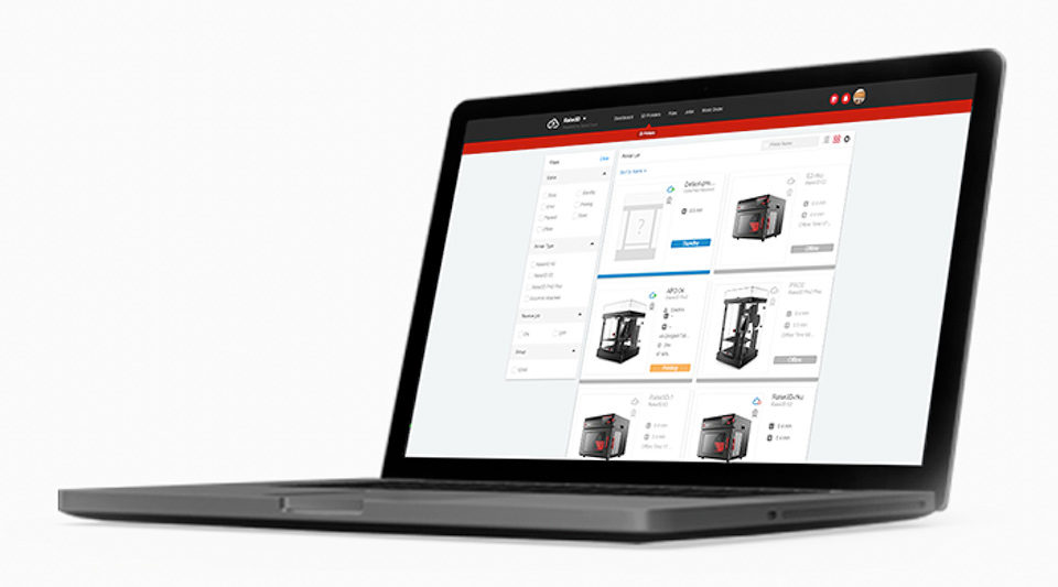 Raise3D E2 3D Printer RaiseCloud