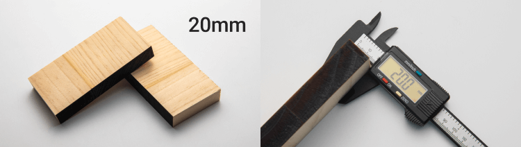 Snapmaker ray 40W 雷射模塊正在切割20mm松木