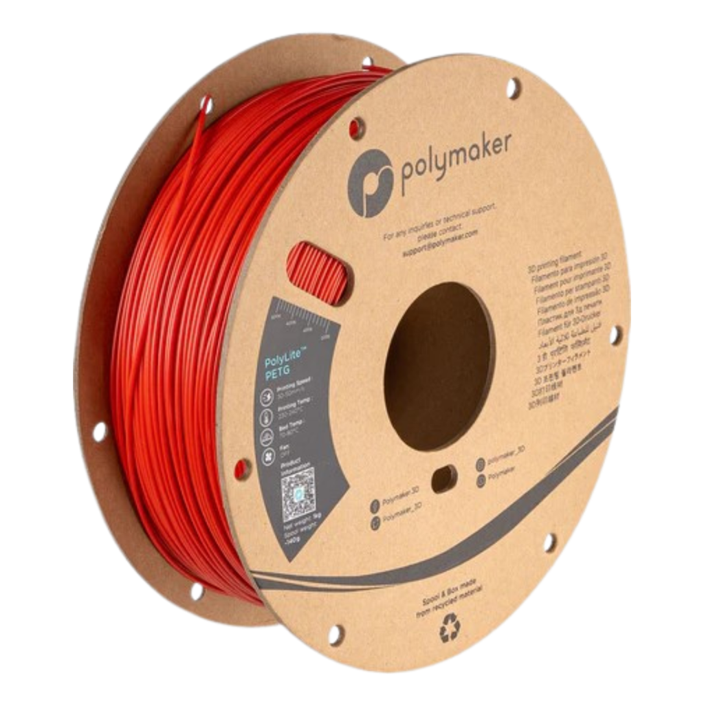PolyLite™ PETG 系列 - 紅色
