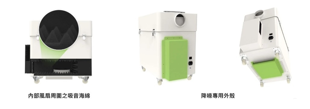 Beam Air Pro 雷雕專用智能空氣淨化器 - 有三重降噪設計