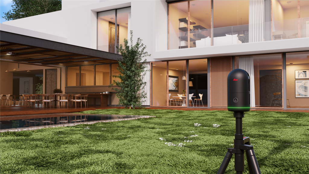 Leica Blk360 G2 雷射3D環景掃描器的 沉浸式 HDR 成像