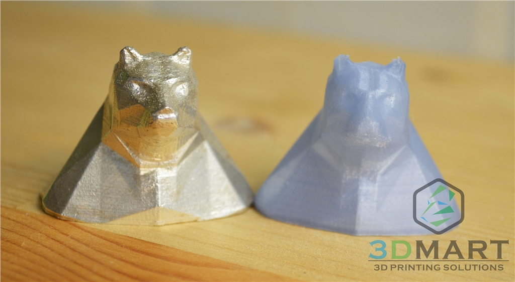 Ultimaker 3D列印 FDM Formfutura moldlay 脫蠟鑄造 純銀