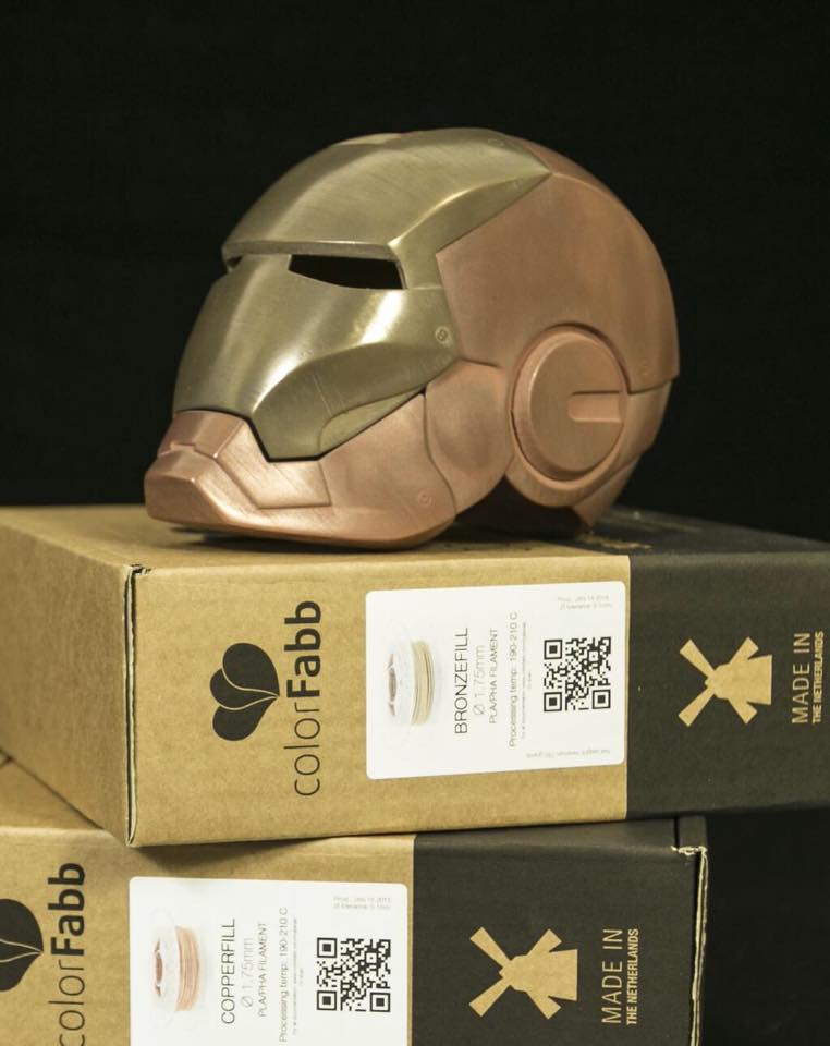 Colrfabb bronzefill copperfill 3DMART 鋼鐵人 打磨