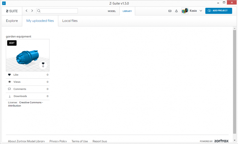 Zortrax M200  Z-Suite操作指南  z-suite 模型庫指南